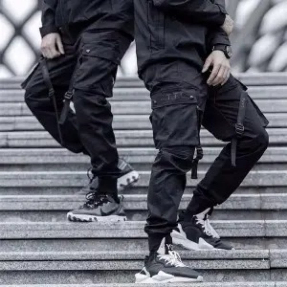 Streetwear Apparel Casual Paratrooper Leggings Cargo Pants Male - street wear outfits - fashion statement