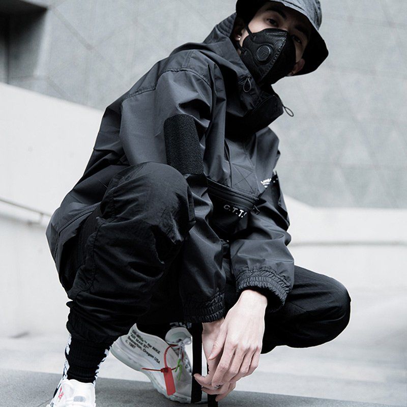 Streetwear Apparel Casual Paratrooper Leggings Cargo Pants Male - street wear outfits - fashion statement