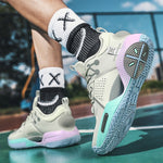 Streetwear Apparel Court Confetti: Cotton Candy Basketball Shoes - street wear outfits - fashion statement