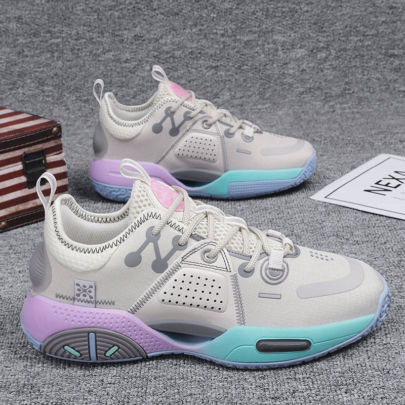 Streetwear Apparel Court Confetti: Cotton Candy Basketball Shoes - street wear outfits - fashion statement