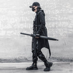 Streetwear Apparel Cyber Shimmer Samurai - Tactical Hooded Tech Outerwear - street wear outfits - fashion statement