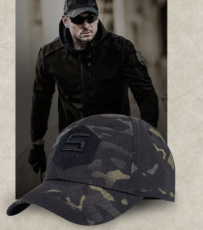 Streetwear Apparel Dark Camouflage Tactical Special Forces Cap - street wear outfits - fashion statement