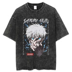 Streetwear Apparel Distressed Anime Drip Tee - street wear outfits - fashion statement