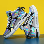 Streetwear Apparel Kaleido Kicks - High Top Sneakers - street wear outfits - fashion statement