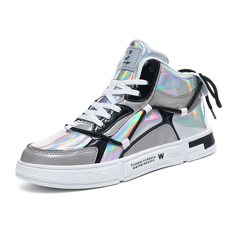 Streetwear Apparel Kaleido Kicks - High Top Sneakers - street wear outfits - fashion statement