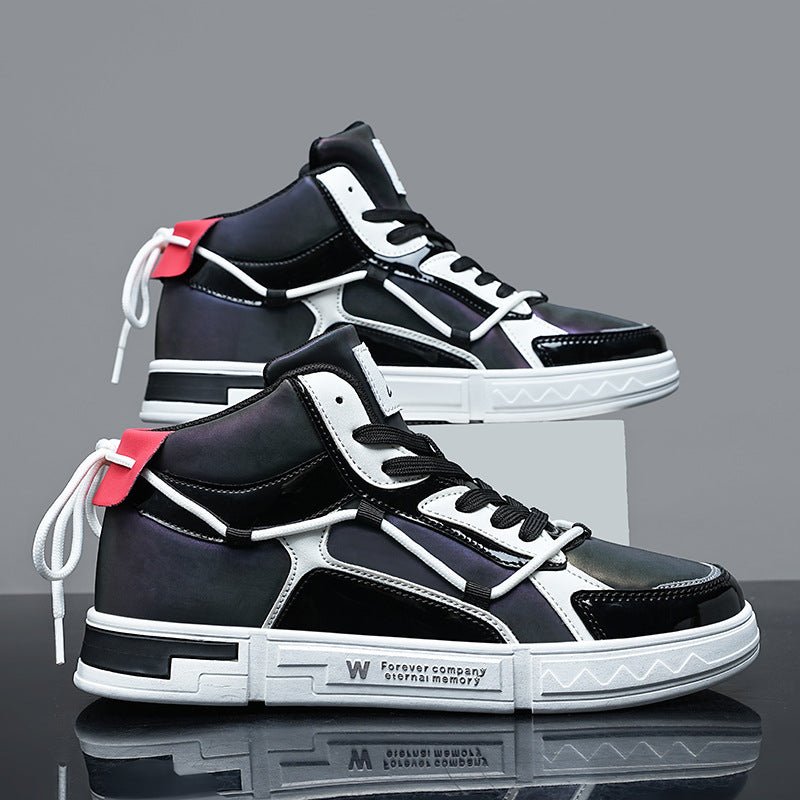 Streetwear Apparel Kaleido Kicks - High Top Sneakers - street wear outfits - fashion statement