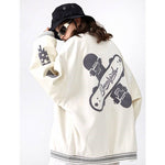 Streetwear Apparel Retro Renegade Varsity - Vintage Baseball Collar Jacket - street wear outfits - fashion statement