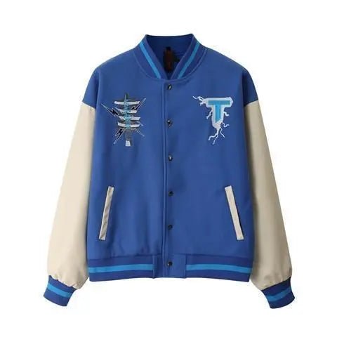 Streetwear Apparel Retro Renegade Varsity - Vintage Baseball Collar Jacket - street wear outfits - fashion statement