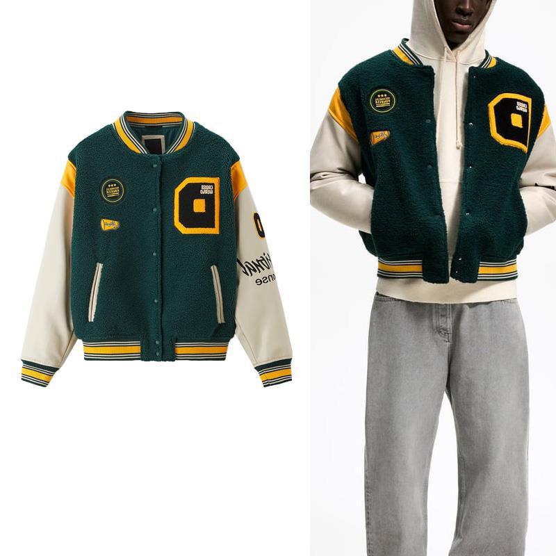 Streetwear Apparel Retro Styled Baseball Jacket - street wear outfits - fashion statement