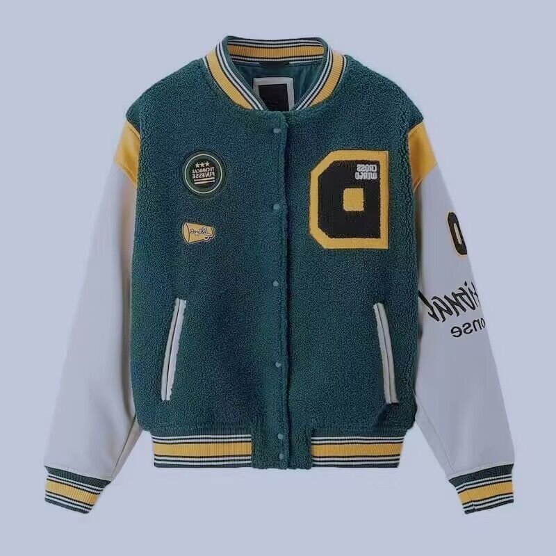 Streetwear Apparel Retro Styled Baseball Jacket - street wear outfits - fashion statement