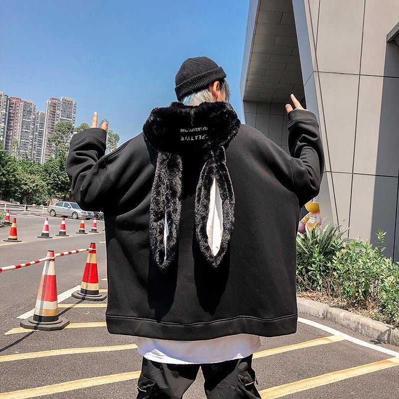 Streetwear Apparel Street Style Squad Goals Hoodie (Bunny Ears) - street wear outfits - fashion statement