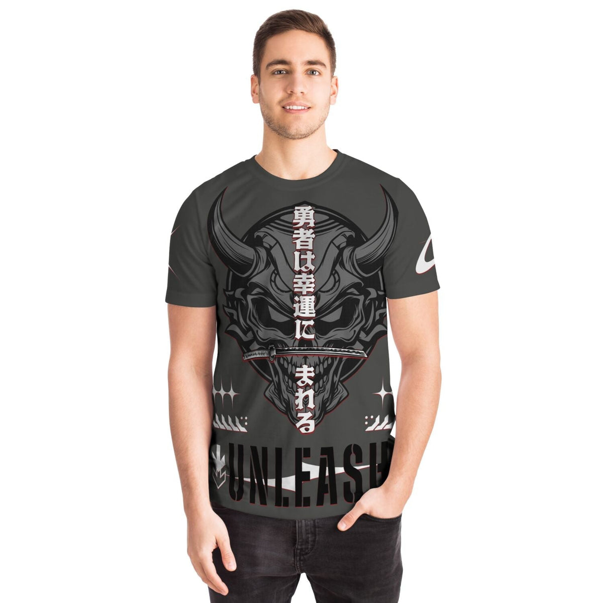 Streetwear Apparel Black and Red Graphic Tee - Skull Labs - street wear outfits - fashion statement