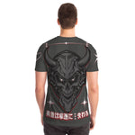 Streetwear Apparel Black and Red Graphic Tee - Skull Labs - street wear outfits - fashion statement