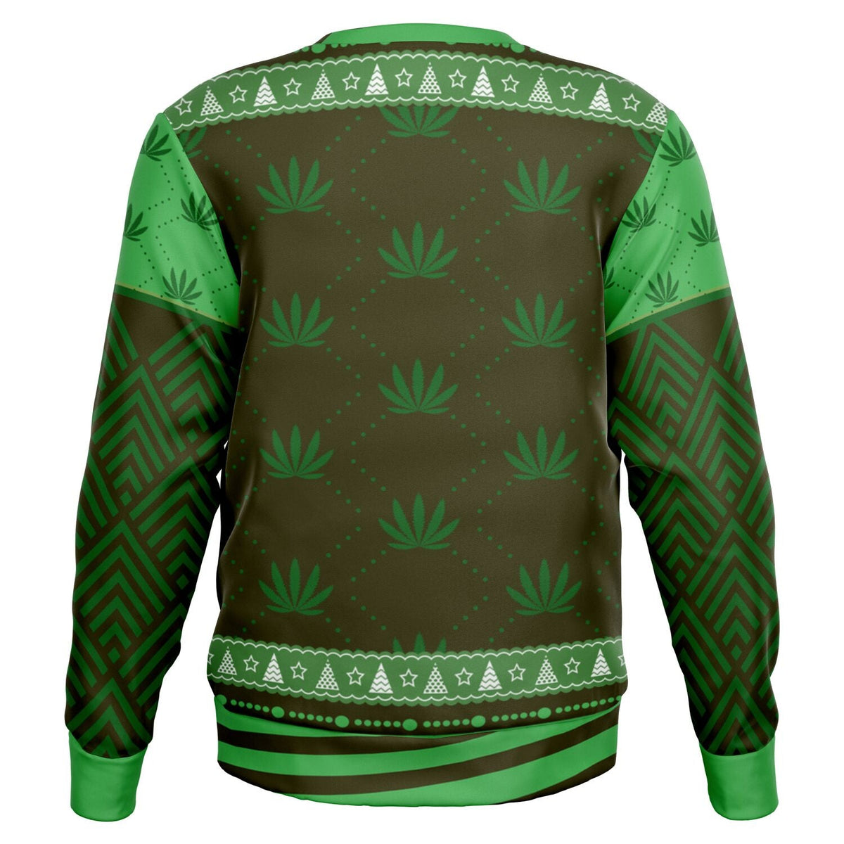 Streetwear Apparel Christmas Sweatshirt - “Merry Weedmas” - street wear outfits - fashion statement