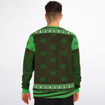 Streetwear Apparel Christmas Sweatshirt - “Merry Weedmas” - street wear outfits - fashion statement