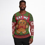 Streetwear Apparel Eat Me Gingerbread - Christmas Sweatshirt - street wear outfits - fashion statement