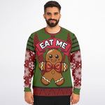 Streetwear Apparel Eat Me Gingerbread - Christmas Sweatshirt - street wear outfits - fashion statement