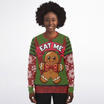 Streetwear Apparel Eat Me Gingerbread - Christmas Sweatshirt - street wear outfits - fashion statement