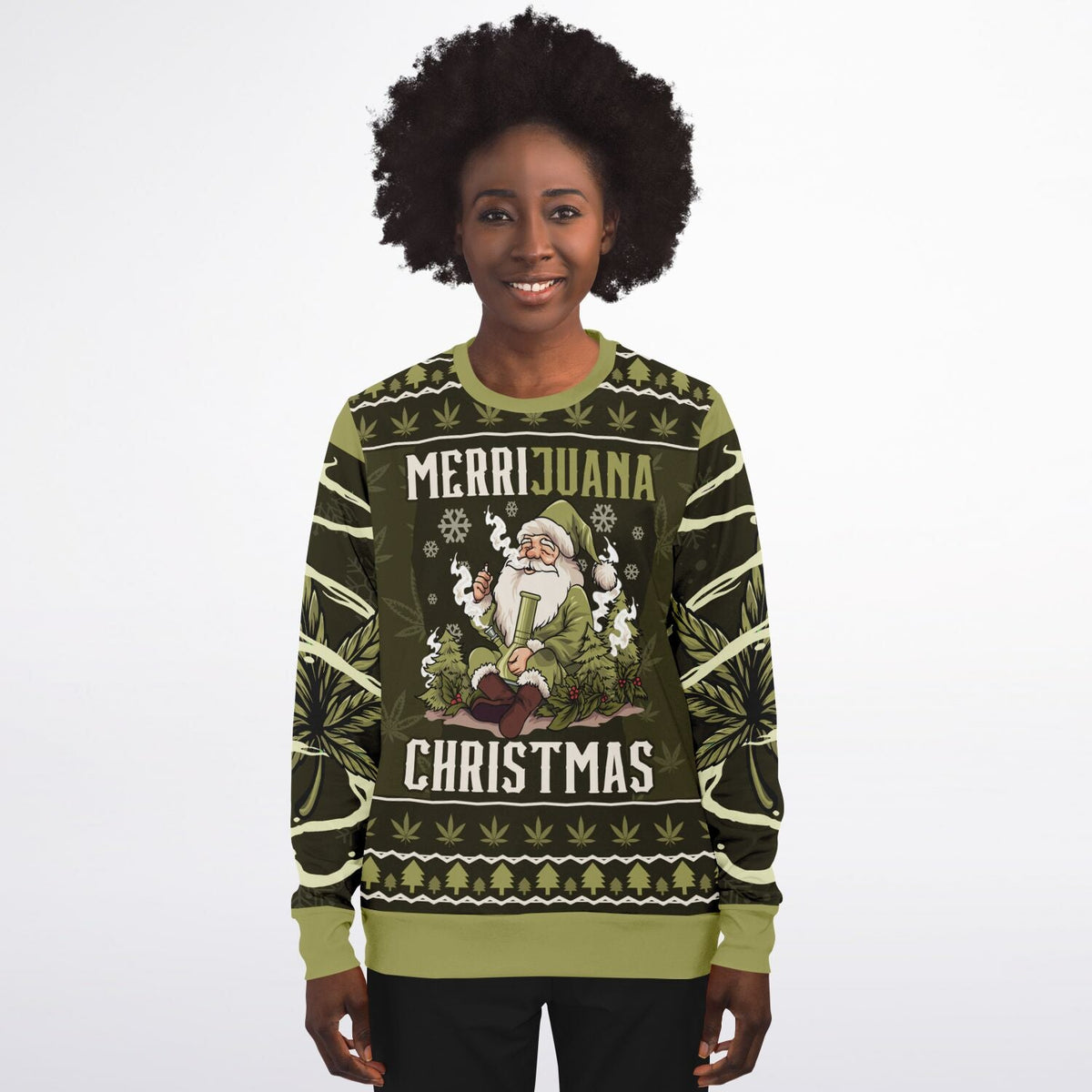 Streetwear Apparel Festive Blaze - Christmas Sweatshirt - street wear outfits - fashion statement