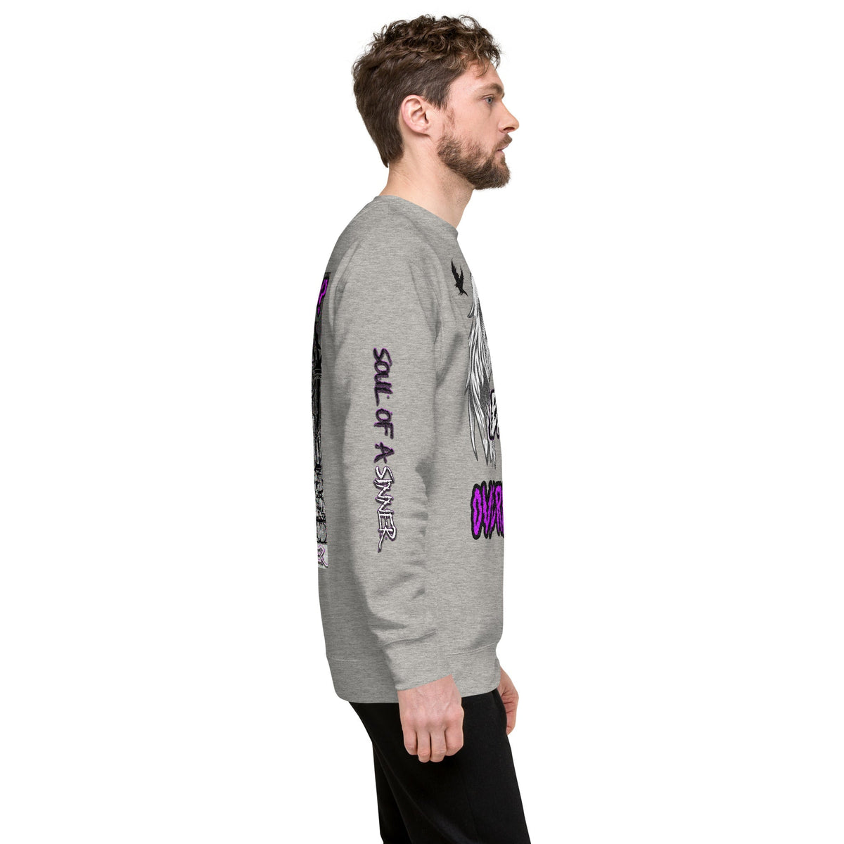 Streetwear Apparel Overrated Heaven - Mens Graphic Sweatshirt - street wear outfits - fashion statement