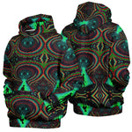 Streetwear Apparel Psychedelic Eye - Heavyweight Oversized Hoodie - AOP - street wear outfits - fashion statement