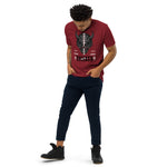 Streetwear Apparel Red and Black Graphic Tee - Skull Labs - street wear outfits - fashion statement