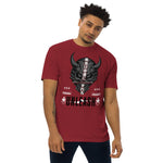 Streetwear Apparel Red and Black Graphic Tee - Skull Labs - street wear outfits - fashion statement