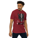 Streetwear Apparel Red and Black Graphic Tee - Skull Labs - street wear outfits - fashion statement