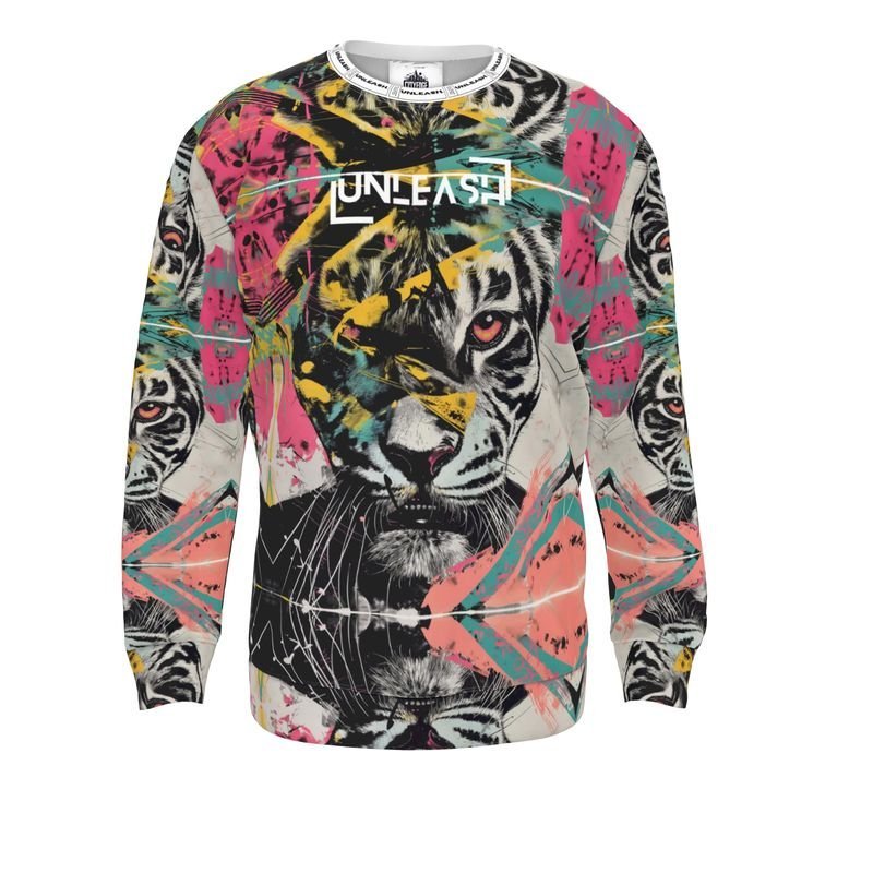 Streetwear Apparel Unleash The Chaos - Mens Graphic Sweatshirt - street wear outfits - fashion statement