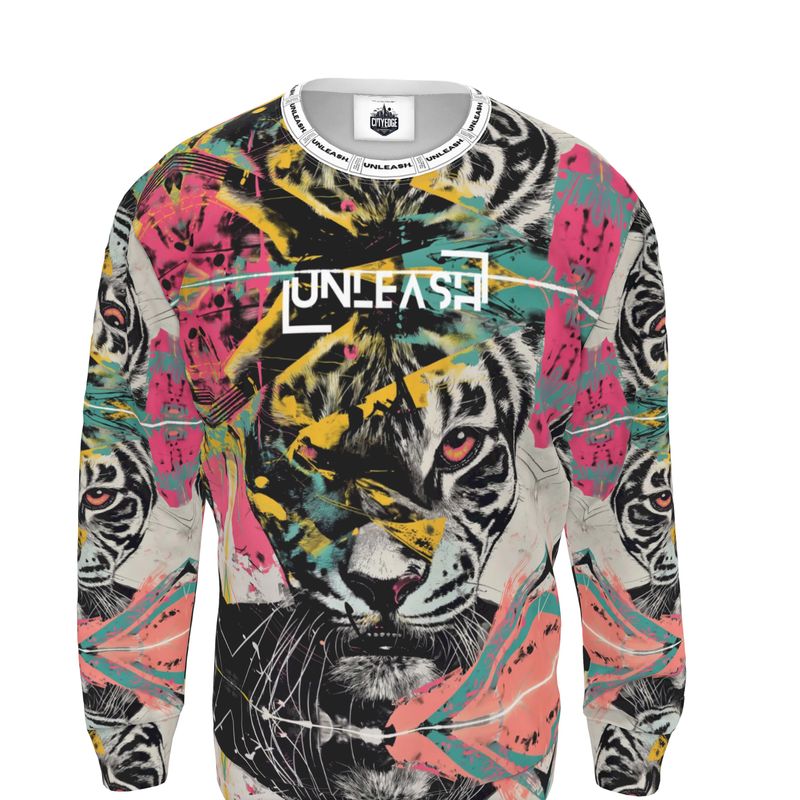 Streetwear Apparel Unleash The Chaos - Mens Graphic Sweatshirt - street wear outfits - fashion statement