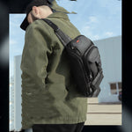 Streetwear Apparel Waterproof Crossbody Bag - The Weatherproof Wanderer - street wear outfits - fashion statement