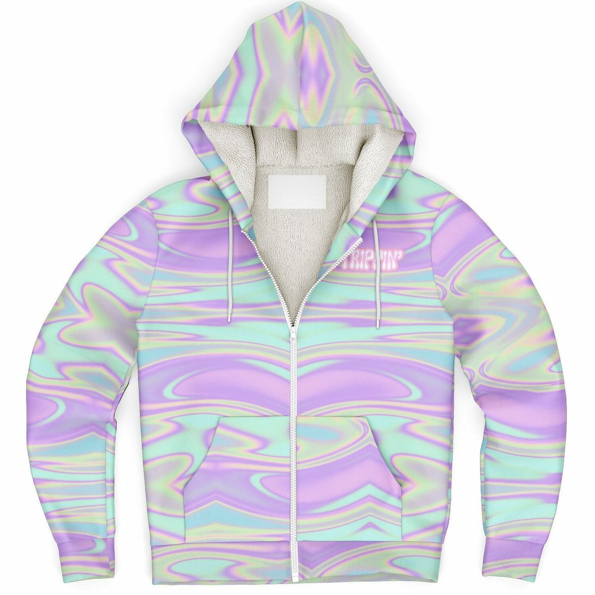 Streetwear Apparel Psychedelic Apparel - Be Trippin' Ziphoodie - street wear outfits - fashion statement