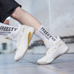 Streetwear Apparel Urban Grit - Youth Plus Size Basketball Sneakers - street wear outfits - fashion statement