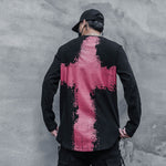 Streetwear Apparel Urban Style Men's Dark Street Long Sleeve Shirt - street wear outfits - fashion statement