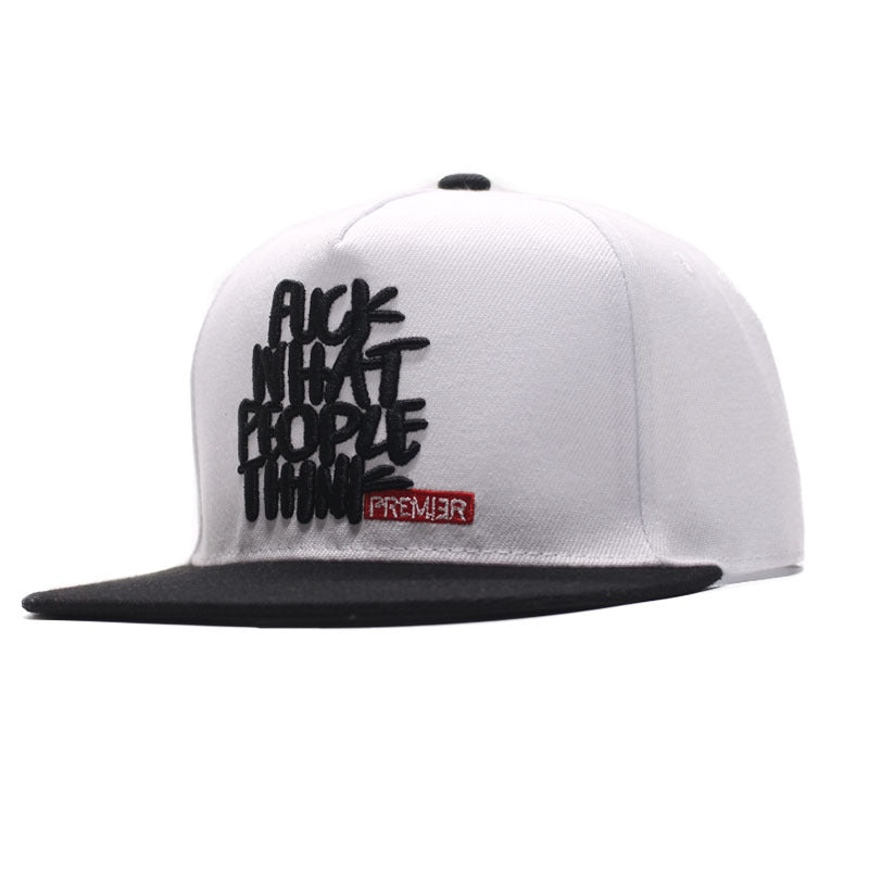 Streetwear Apparel "What People Think" - Snapback Hat - street wear outfits - fashion statement