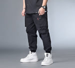 Streetwear Apparel Woven Wall Bag Cargo Pants Plus Size Men's Cotton Pennies - street wear outfits - fashion statement