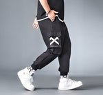 Streetwear Apparel Woven Wall Bag Cargo Pants Plus Size Men's Cotton Pennies - street wear outfits - fashion statement