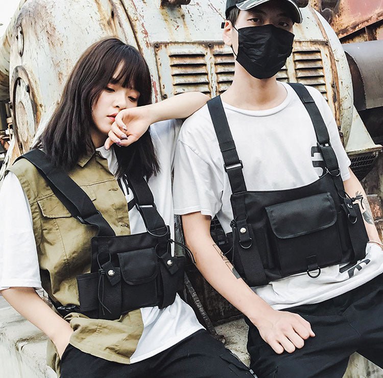 Streetwear Apparel X - Span Stow - Tactical Chest Bag - street wear outfits - fashion statement